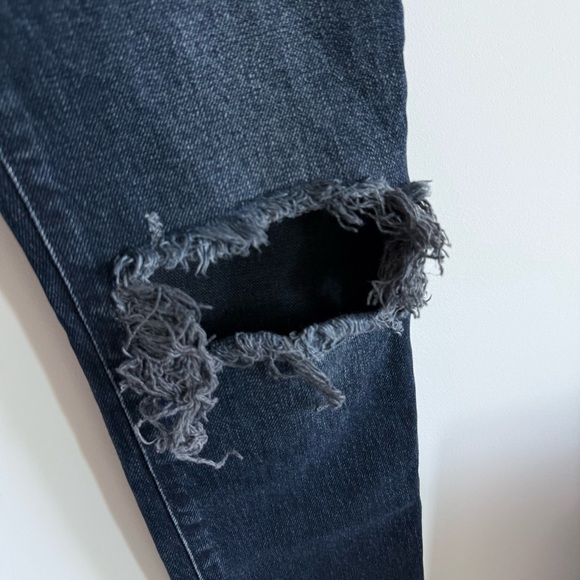 Free People We the Free Stella Skinny Jeans Distressed High Rise Size 25 - Picture 7 of 15